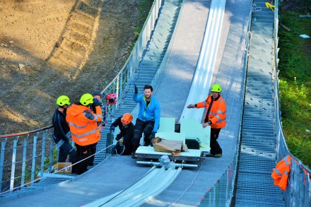 Modernizacja rozbiegu na skoczni im. A. Małysza